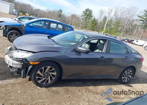 2016 Honda Civic Ex z USA, uszkodzony, nr VIN 2HGFC2F71GH517249
